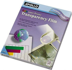 Apollo - Transparency Films & Sleeves Audio Visual Conference Accessory Type: Transparency Sleeves For Use With: Color Laser Printers/Copiers - Top Tool & Supply