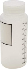 Dynalon Labware - 1,000 mL Wide-Mouth Bottle - Polypropylene, Translucent, 8.2" High x 3-1/2" Diam, 65mm Cap - Top Tool & Supply