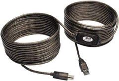 Tripp-Lite - 36' Long, USB A/B Computer Cable - Beige, Male x Male - Top Tool & Supply