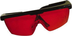 Johnson Level & Tool - Laser Level Enhacement Glasses - Use With Red Beam Lasers - Top Tool & Supply