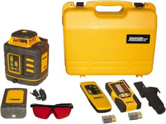 Johnson Level & Tool - 2,000' (Exterior) Measuring Range, 1/8" at 100' Accuracy, Self-Leveling Rotary Laser - ±3° Self Leveling Range, 150, 200, 250 & 300 RPM, 2 Beams, NiMH Battery Included - Top Tool & Supply