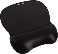 innovera - 9-5/8" x 8-1/4" x 1-1/8" Black Mouse Pad - Use with Mouse - Top Tool & Supply