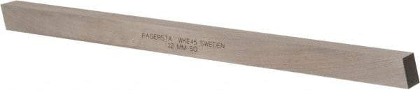 Seco - WKE45 Cobalt Square Tool Bit Blank - 12mm Wide x 12mm High x 200mm OAL - Exact Industrial Supply