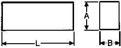 Seco - WKE45 Cobalt Rectangular Tool Bit Blank - 16mm Wide x 20mm High x 200mm OAL - Exact Industrial Supply