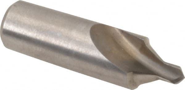 Link Industries - #15 Plain Cut 60° Incl Angle High Speed Steel Combo Drill & Countersink - Top Tool & Supply