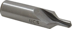 Link Industries - #5 Plain Cut 82° Incl Angle High Speed Steel Combo Drill & Countersink - Top Tool & Supply