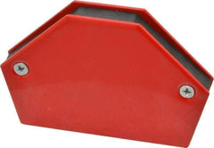 Value Collection - 4" Wide x 1/2" Deep x 2-1/2" High Magnetic Welding & Fabrication Square - Top Tool & Supply