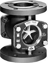 OPW Engineered Systems - 2 Inch, Stainless Steel, Visi-Flo Sight Flow Indicator - 150 Max psi, 7 Inch Overall Length - Top Tool & Supply