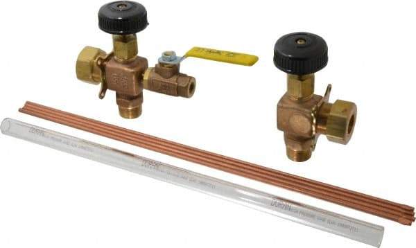 Conbraco - 400 psi Working Pressure, 250 Max psi, Bronze Liquid Level Gage Glass - 400°F Max Operating Temp, 3/4 Inch Thread, PTFE Seal - Top Tool & Supply