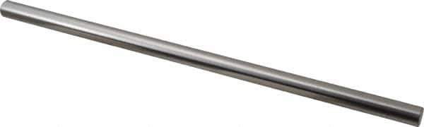 Thomson Industries - 1/2" Diam, 1' Long, Steel Annealed End Round Linear Shafting - 60C Hardness - Top Tool & Supply