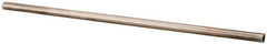 Thomson Industries - 3/8" Diam, 1' Long, Steel Annealed End Round Linear Shafting - 60C Hardness - Top Tool & Supply