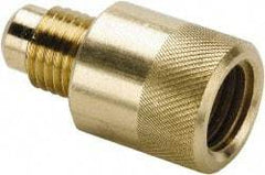 Parker - 1/4" Tube OD Access Valve Refrigerant Adapter - For Parker Brass Access Valves - Top Tool & Supply