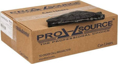 PRO-SOURCE - 1.65 mil Thick, Heavy-Duty Trash Bags - 33" Wide x 39" High, Black - Top Tool & Supply