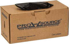 PRO-SOURCE - 1.35 mil Thick, Heavy-Duty Trash Bags - 33" Wide x 40" High, Black - Top Tool & Supply