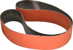 3M - 2-1/2" Wide x 60" OAL, 36 Grit, Ceramic Abrasive Belt - Ceramic, Very Coarse, Coated, YF Weighted Cloth Backing, Wet/Dry, Series 777F - Top Tool & Supply