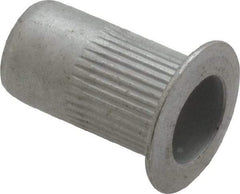 RivetKing - 0.13 to 0.225" Grip, Aluminum Standard Rivet Nut - Uncoated, Countersunk Head - Top Tool & Supply