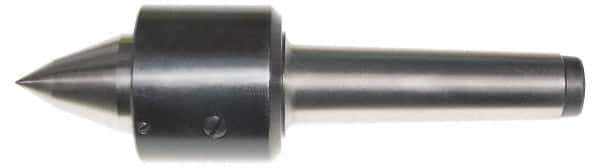 Interstate - MT4 Taper Shank Shank, 2.165" Head Diam, 2,200 Lb Capacity, Live Center - 4,100 Max RPM, 1.378" Point Diam, 1.97" Point Len, 2,200 Lb Max Workpc, Long Point - Top Tool & Supply