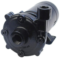 Pentair - ODP Motor, 208-230/460 Volt, 3 Phase, 1/2 HP, Cast Iron Straight Pump - 1-1/4 Inch Inlet, 1 Inch Outlet, 82 Max Head psi, Bronze Impeller, Cast Iron Shaft, Viton Seal, 82 Ft. Shut Off - Top Tool & Supply