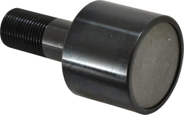 Accurate Bushing - 2" Roller Diam x 1-11/16" Width, 7/8" Stud Diam x 2" Length, Plain Load Roller - Steel, 1-1/8" Thread Length, 7/8-14 Thread, 3,490 Lb Dynamic Cap, 2,000 Lb Static Cap - Top Tool & Supply