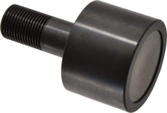 Accurate Bushing - 2-1/4" Roller Diam x 1-11/16" Width, 7/8" Stud Diam x 2" Length, Plain Load Roller - Steel, 1-1/8" Thread Length, 7/8-14 Thread, 3,490 Lb Dynamic Cap, 2,000 Lb Static Cap - Top Tool & Supply