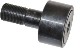 Made in USA - 1-3/4" Roller Diam x 1" Width, 3/4" Stud Diam x 1-3/4" Length, Stud Cam Follower - Steel, 7/8" Thread Length, 3/4-16 Thread, 5,108 Lb Dynamic Cap - Top Tool & Supply