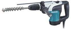 Makita - 120 Volt 1-9/16" SDS Max Chuck Electric Rotary Hammer - 0 to 2,500 BPM, 0 to 680 RPM - Top Tool & Supply