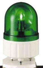 Schneider Electric - 12 VAC/VDC, 250 mAmp, Rotating Beacon LED Light - Surface Mounted, 5.81 Inch High, 84mm Diameter, 138 Flashes per min - Top Tool & Supply