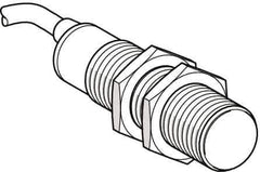 Telemecanique Sensors - NC, 5mm Detection, Cylinder, Capacitive Proximity Sensor - IP67, 24 to 240 VAC, M18x1 Thread, 70mm Long - Top Tool & Supply