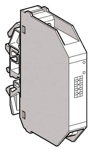 Schneider Electric - 18 Milliamp, Interface Relay Module - DIN Rail Mount, 23 to 104°F, 24 VDC - Top Tool & Supply