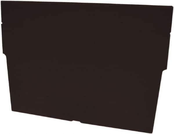 LEWISBins+ - 7.1" Wide x 5-1/2" High, Black Bin Divider - Use with LEWISBins+ - SB128-6, SB188-6 - Top Tool & Supply