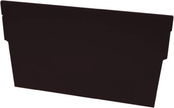 LEWISBins+ - 5-1/2" Wide x 3-1/2" High, Black Bin Divider - Use with LEWISBins+ - SB126-4, SB186-4, SB246-4 - Top Tool & Supply