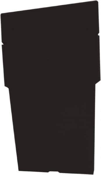 LEWISBins+ - 3" Wide x 5-1/2" High, Black Bin Divider - Use with LEWISBins+ - SB124-6, SB184-6 - Top Tool & Supply