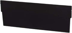 LEWISBins+ - 10" Wide x 3-1/2" High, Black Bin Divider - Use with LEWISBins+ - SB1211-4, SB1811-4, SB2411-4 - Top Tool & Supply