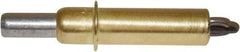 Zephyr Tool Group - #10 3/16" Pin Diam, Brass Cleco Fastener - Standard Length, 1/4 to 1/2" Grip - Top Tool & Supply