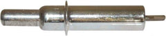 Zephyr Tool Group - #40 3/32" Pin Diam, Zinc Cleco Fastener - Standard Length, 0 to 1/4" Grip - Top Tool & Supply