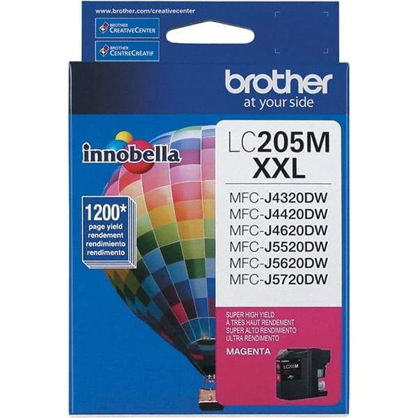 Brother - Magenta Ink Cartridge - Use with Brother MFC-J4320DW, J4420DW, J4620DW, J5520DW, J5620DW, J5720DW - Top Tool & Supply