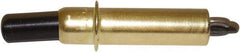 Zephyr Tool Group - #10 3/16" Pin Diam, Brass Cleco Fastener - Standard Length, 0 to 1/2" Grip - Top Tool & Supply