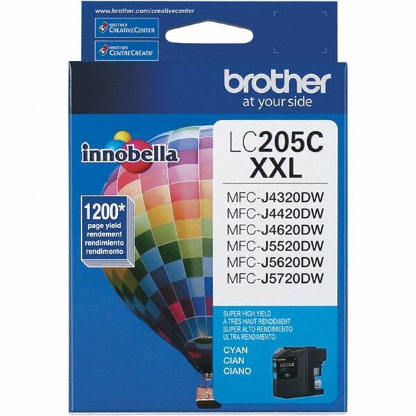 Brother - Cyan Ink Cartridge - Use with Brother MFC-J4320DW, J4420DW, J4620DW, J5520DW, J5620DW, J5720DW - Top Tool & Supply