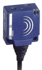 Telemecanique Sensors - NPN, PNP, 10 to 15mm Detection, Flat, Inductive Proximity Sensor - 2 Wires, IP68, 24 to 240 VAC/VDC, 26mm Wide - Top Tool & Supply