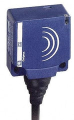 Telemecanique Sensors - NPN, NC, Flat, Inductive Proximity Sensor - 3 Wires, IP68, 12 to 24 VDC, 26mm Wide - Top Tool & Supply