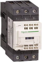 Schneider Electric - 3 Pole, 110 Coil VAC at 50/60 Hz, 65 Amp at 440 VAC, Nonreversible IEC Contactor - CCC, CSA, CSA C22.2 No. 14, EN/IEC 60947-4-1, EN/IEC 60947-5-1, GOST, RoHS Compliant, UL 508, UL Listed - Top Tool & Supply