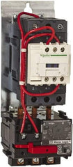 Schneider Electric - 120 Coil VAC, 45 Amp, NEMA Size 2, Nonreversible Open Enclosure NEMA Motor Starter - 3 Phase hp: 10 at 200 VAC, 15 at 230 VAC, 25 at 460 VAC, 25 at 575 VAC - Top Tool & Supply