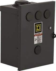 Square D - 3R NEMA Rated, 2 Pole, Electrically Held Lighting Contactor - 30 A (Tungsten), 110 VAC at 50 Hz, 120 VAC at 60 Hz - Top Tool & Supply