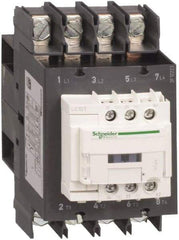 Schneider Electric - 4 Pole, 110 Coil VAC at 50/60 Hz, 80 Amp at 440 VAC, Nonreversible IEC Contactor - Bureau Veritas, CCC, CSA, CSA C22.2 No. 14, DNV, EN/IEC 60947-4-1, EN/IEC 60947-5-1, GL, GOST, LROS, RINA, UL 508, UL Listed - Top Tool & Supply