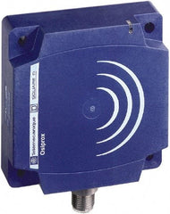 Telemecanique Sensors - NPN, NC, Flat, Inductive Proximity Sensor - 3 Wires, IP67, 12 to 24 VDC, 80mm Wide - Top Tool & Supply