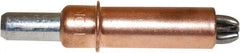 Zephyr Tool Group - 1/4 Drill 1/4" Pin Diam, Copper Cleco Fastener - Standard Length, 0 to 1/4" Grip - Top Tool & Supply