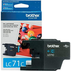 Brother - Cyan Ink Cartridge - Use with Brother MFC-J280W, J425W, J430W, J435W, J625DW, J825DW, J835DW - Top Tool & Supply