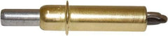 Zephyr Tool Group - #10 3/16" Pin Diam, Brass Cleco Fastener - Standard Length, 0 to 1/4" Grip - Top Tool & Supply