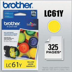 Brother - Yellow Ink Cartridge - Use with Brother DCP-J140W, 165C, 375CW, 385C, 395CN, 585CW, MFC-250C, 255CW, 290C, 295CN, 490CW, 495CW, J615W, 775CW, 790CW, 795CW, 990CW - Top Tool & Supply