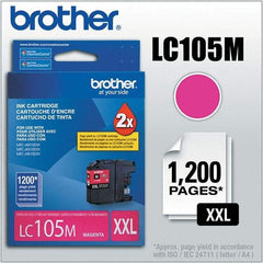 Brother - Magenta Ink Cartridge - Use with Brother MFC-J4310DW, J4410DW, J4510DW, J4610DW, J4710DW, J6520DW, J6720DW, J6920DW - Top Tool & Supply